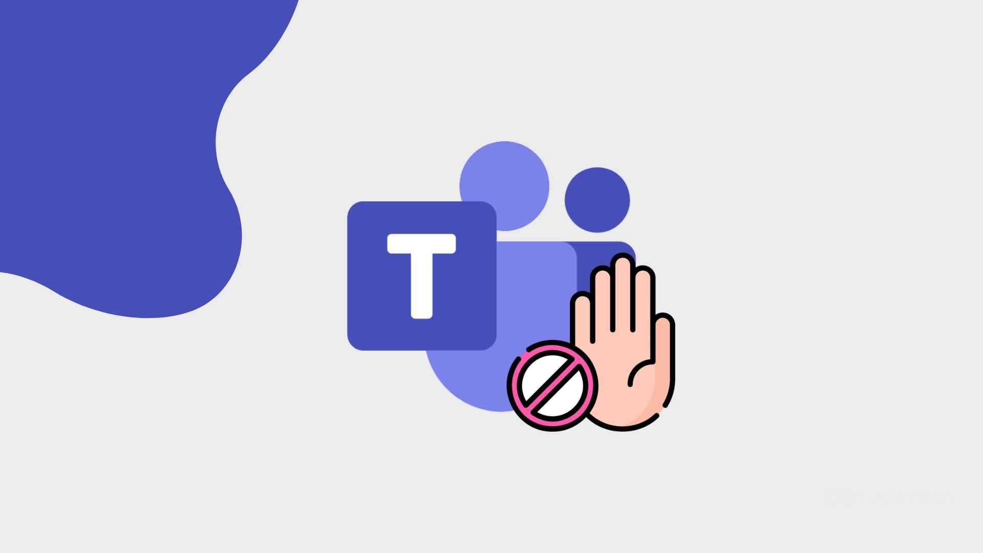 Microsoft Teams com bloqueio
