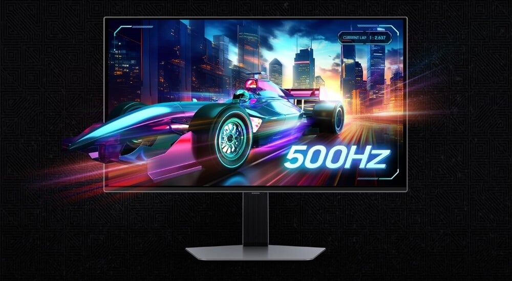 Monitor de 500 Hz da Samsung