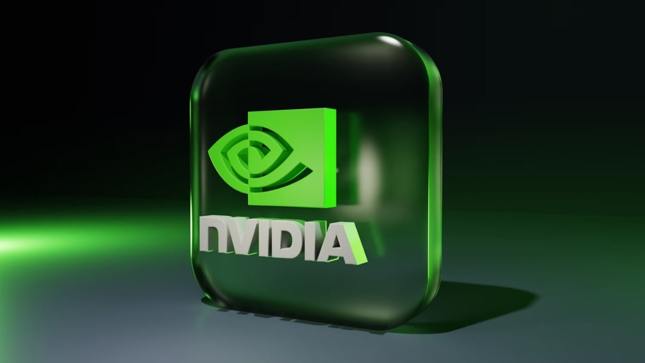 Logo 3D da Nvidia