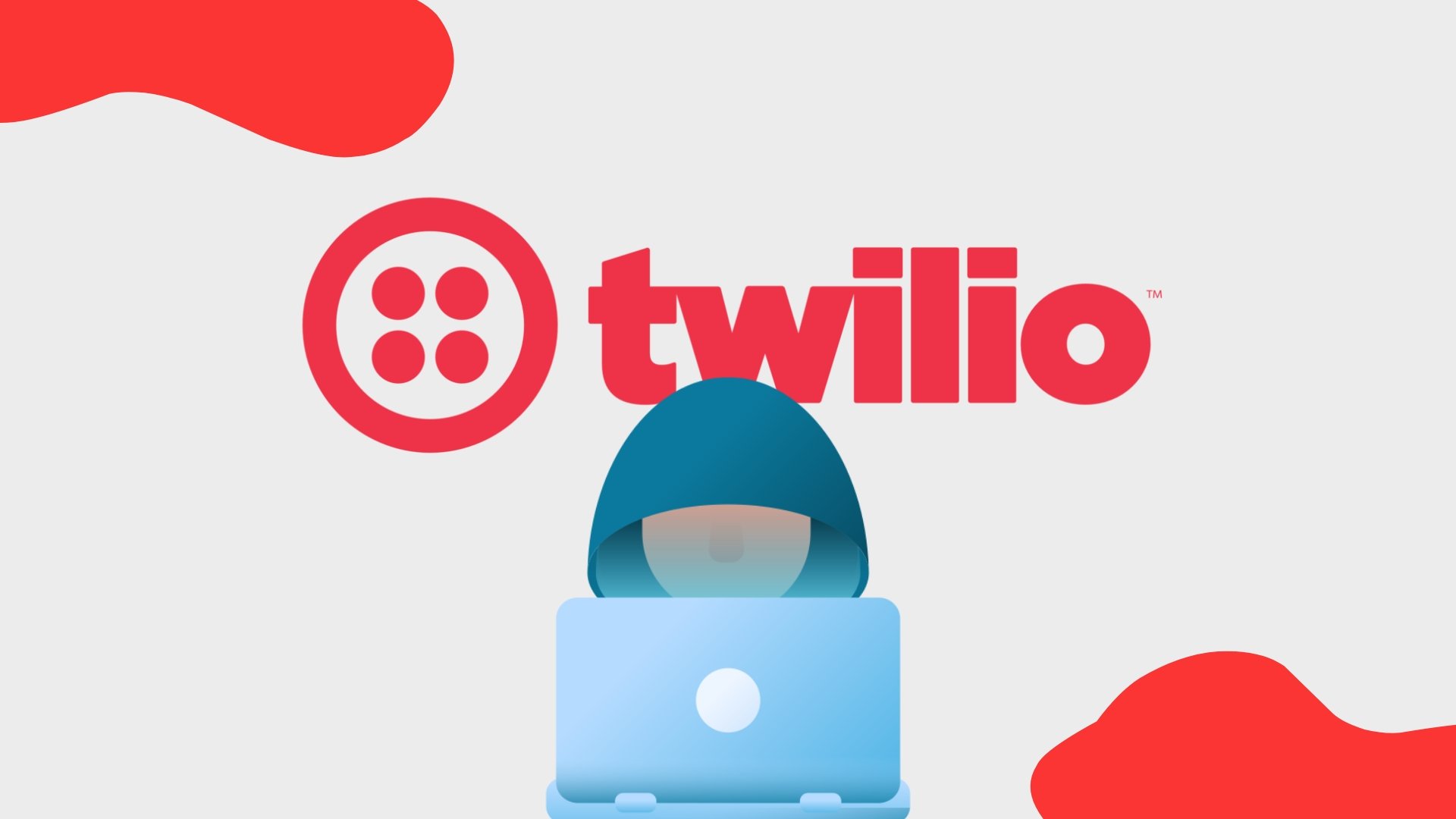 Twilio com imagem de hacker