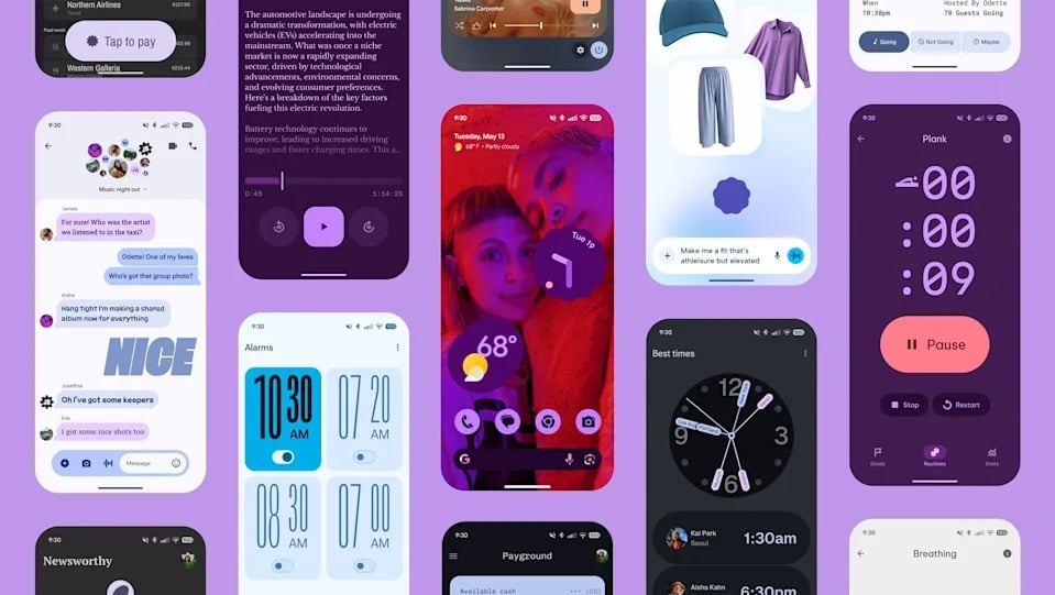 Google Material 3 Expressive