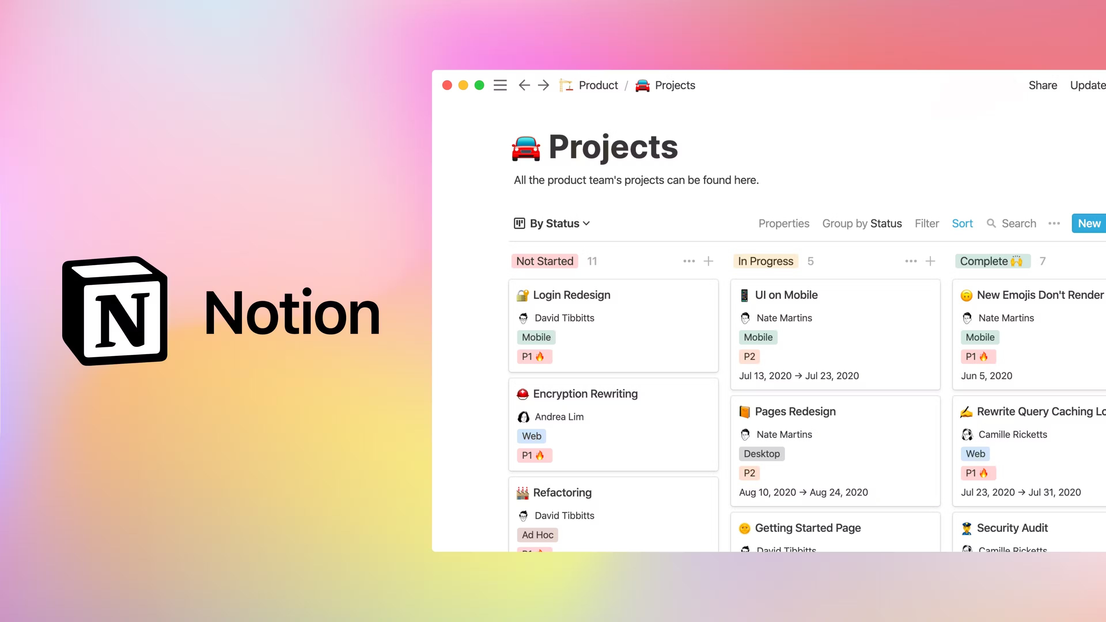 Notion plataforma de notas integradas