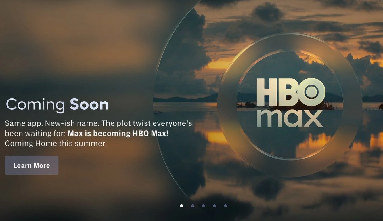 Comunicado sobre alteração de max para HBO Max