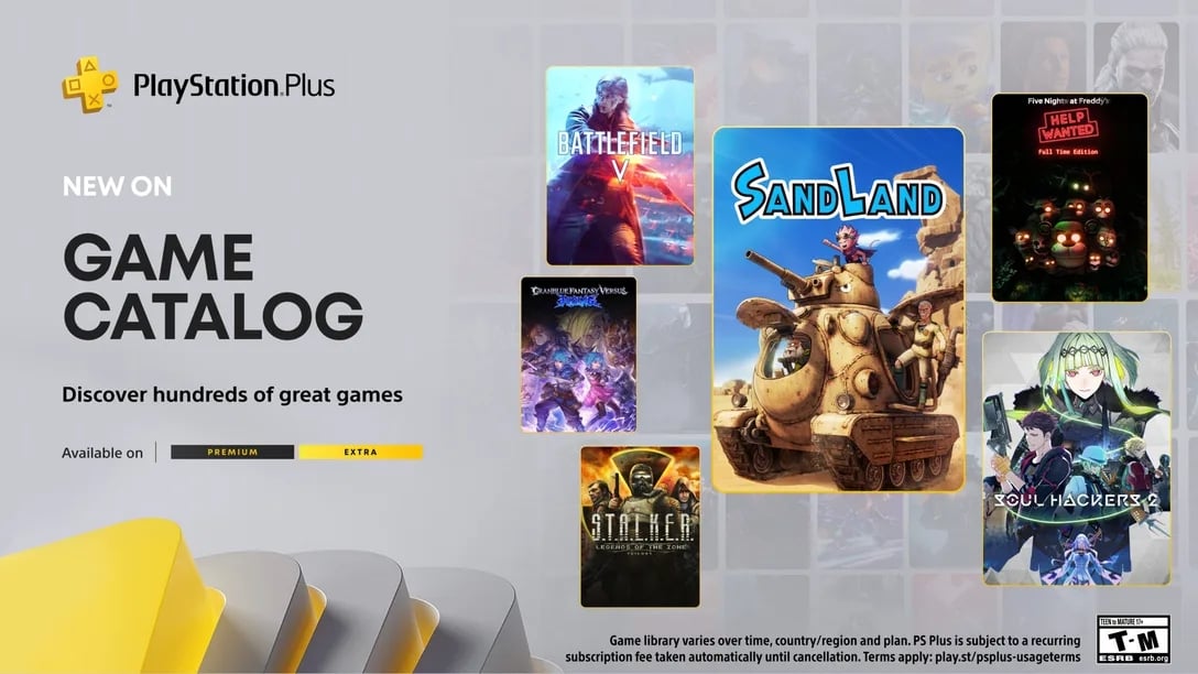 Playstation Plus para Maio