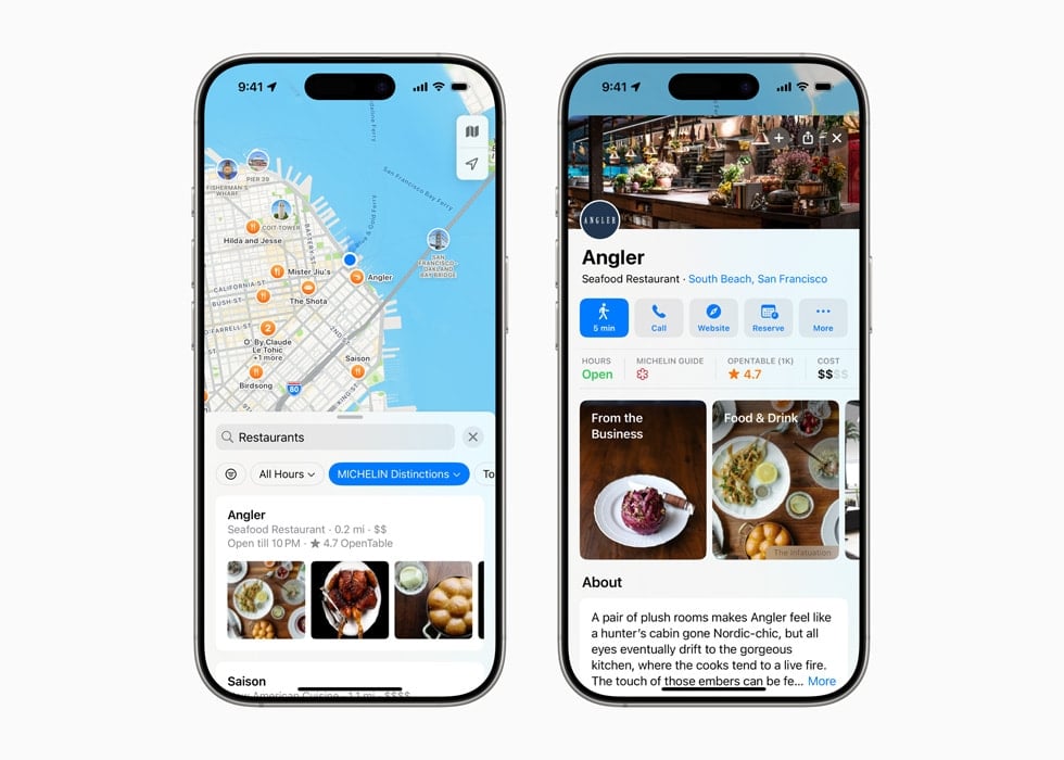 nova atualização do Apple maps