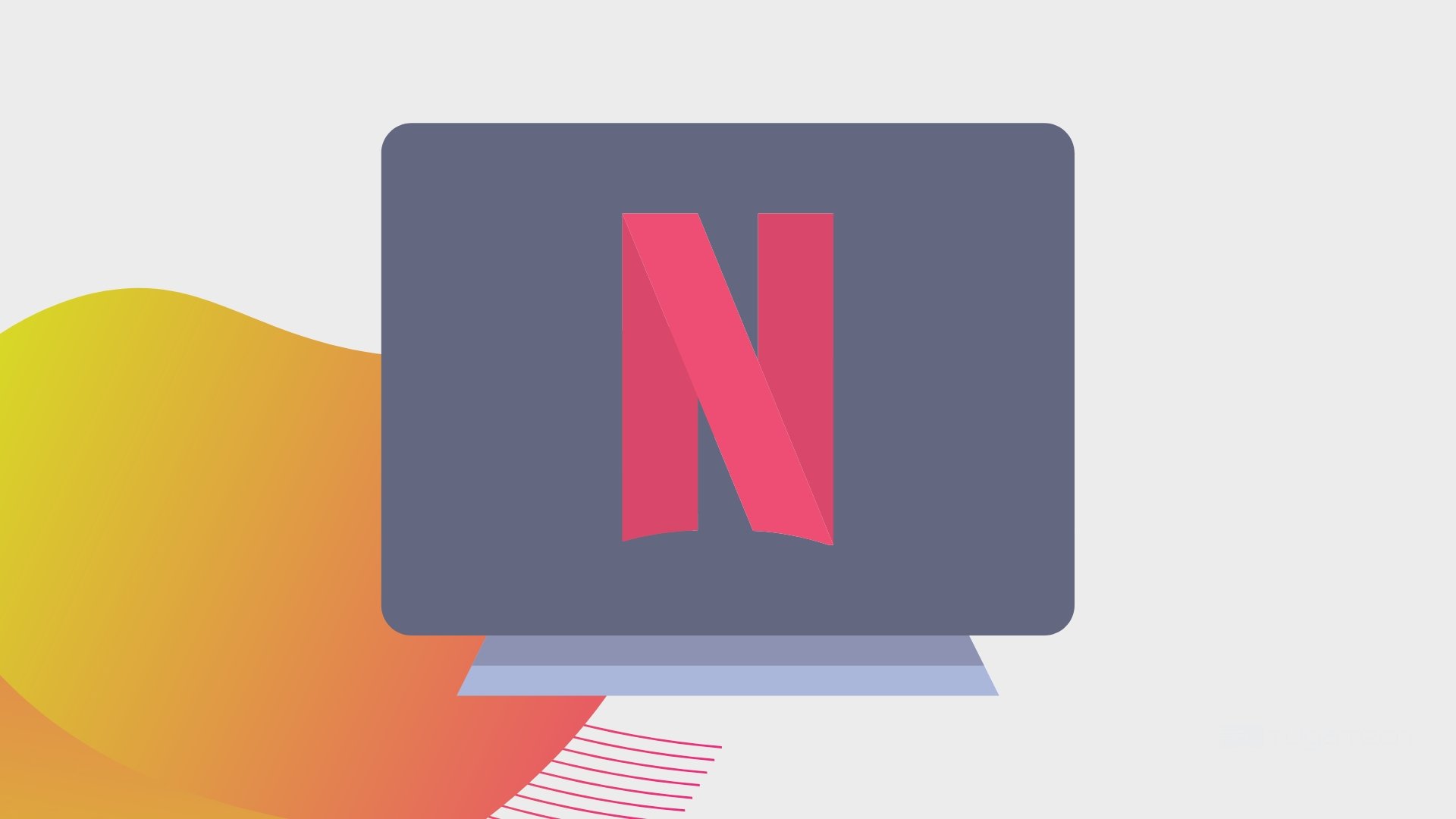 Netflix em monitor