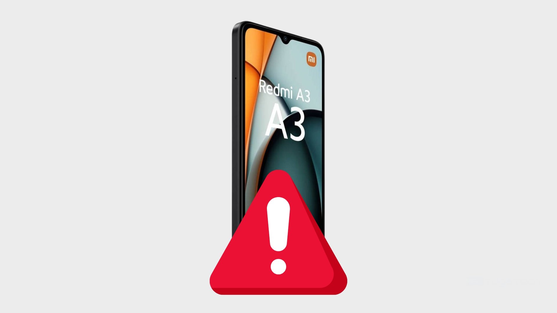 Redmi A3 alerta