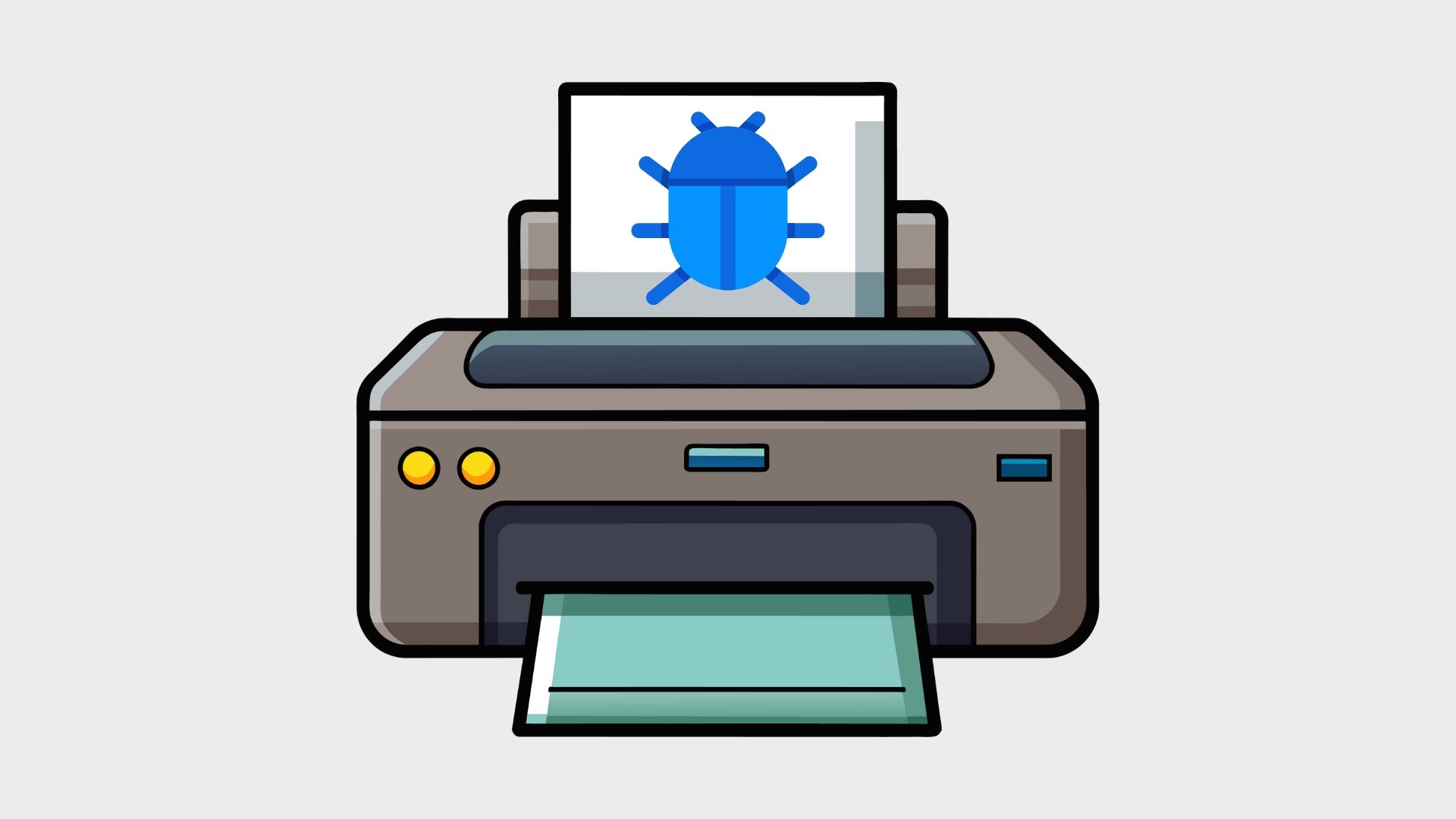 Impressora com malware