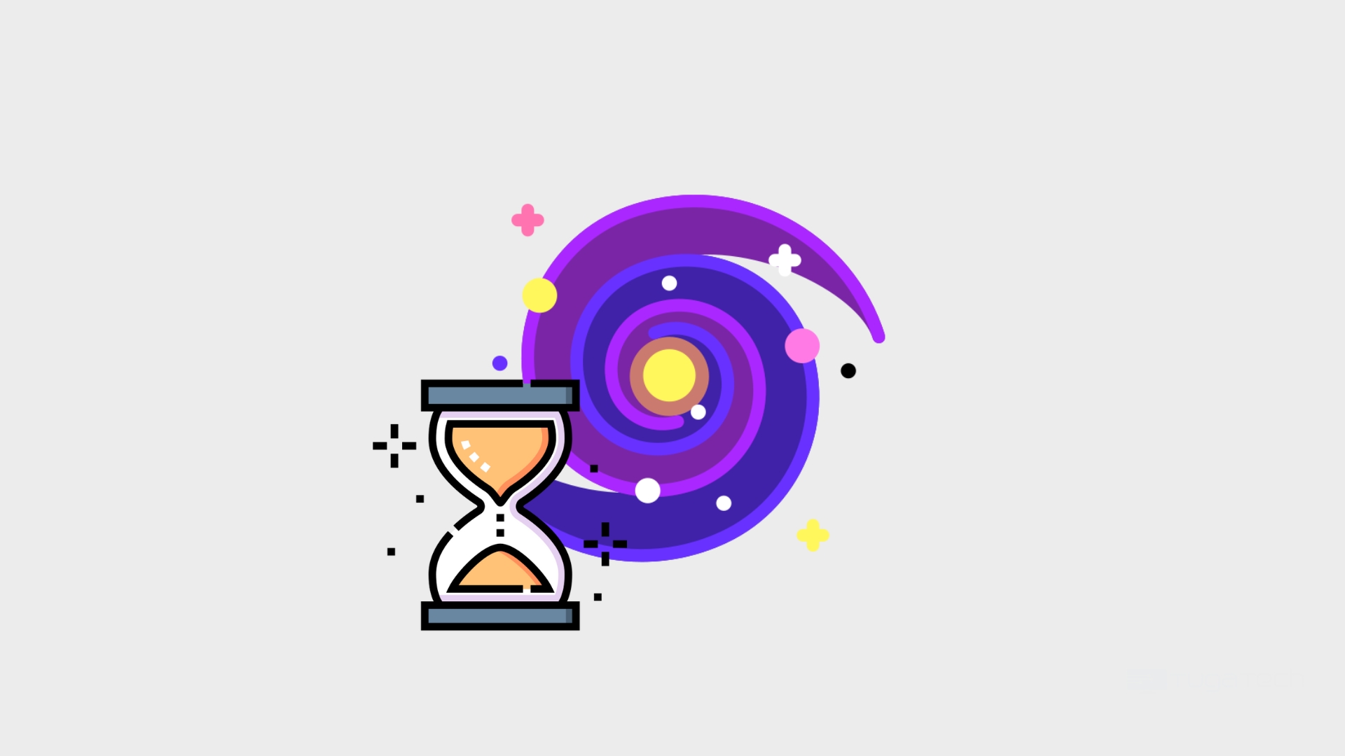 Universo com tempo limite em countdown