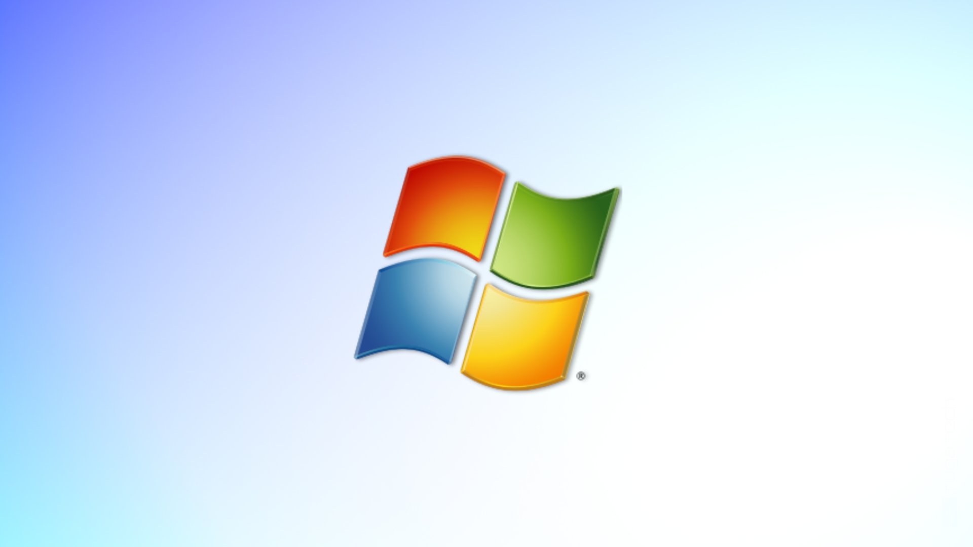 logo do antigo Windows 7