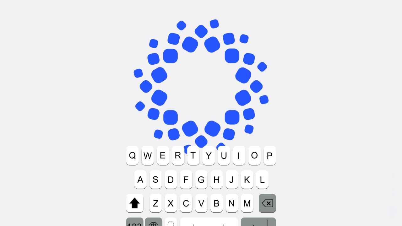 Teclado com logo da HyperOS