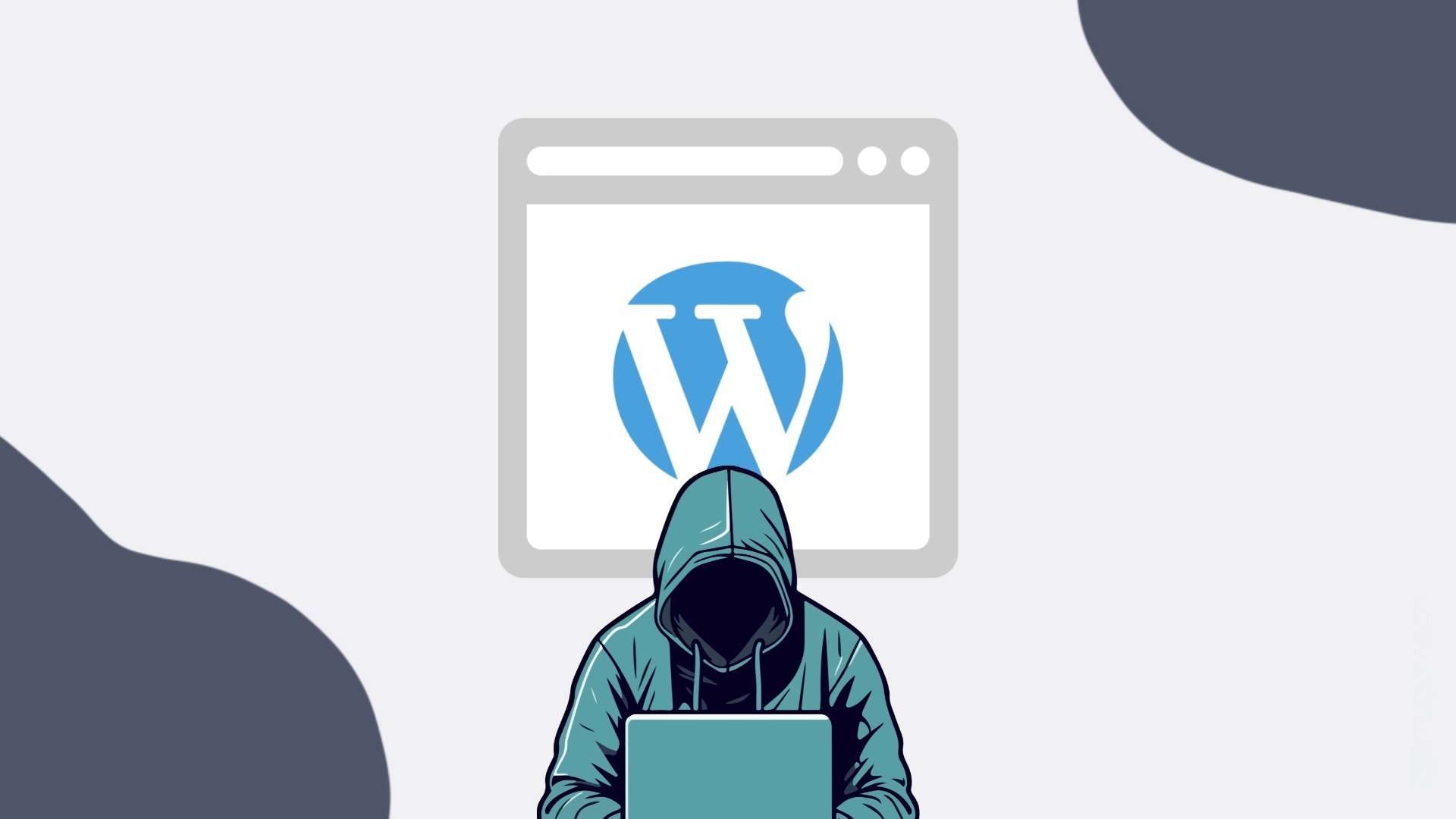 WordPress com falha e hacker