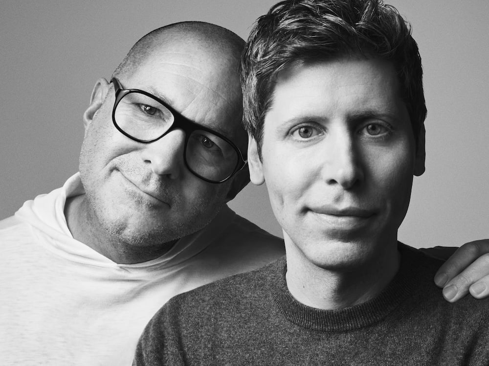 Sam Altman e Jony Ive