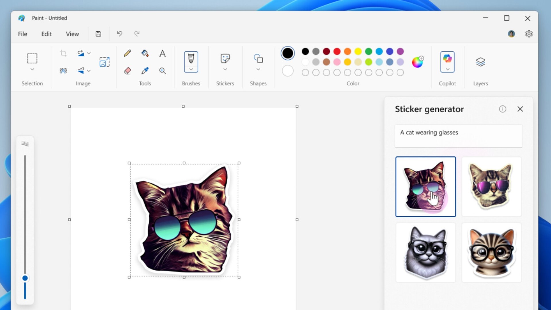 Microsoft Paint com IA