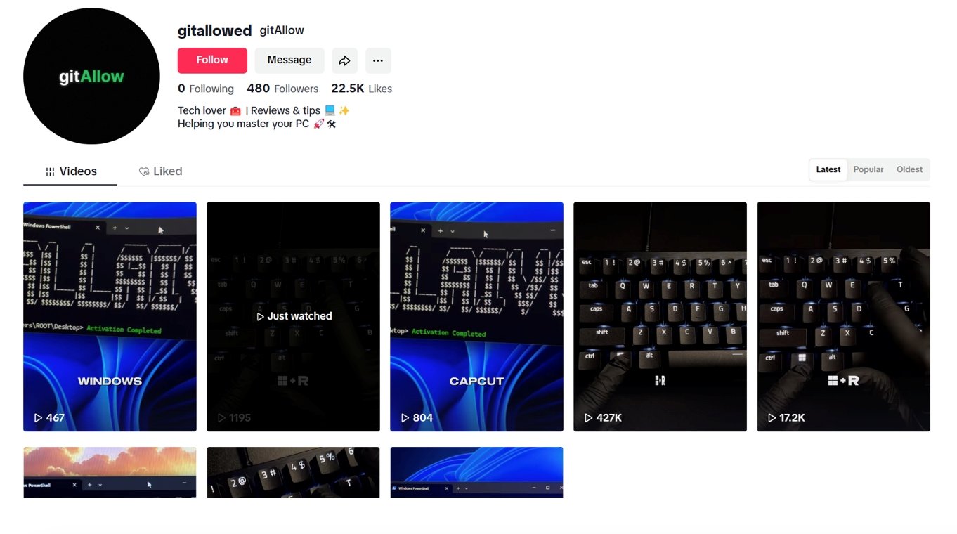 malware em tiktok