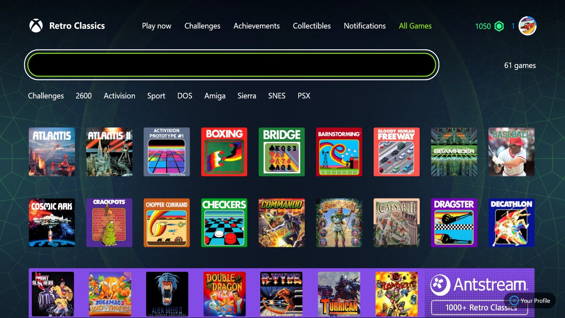 Microsoft Store classic retro games