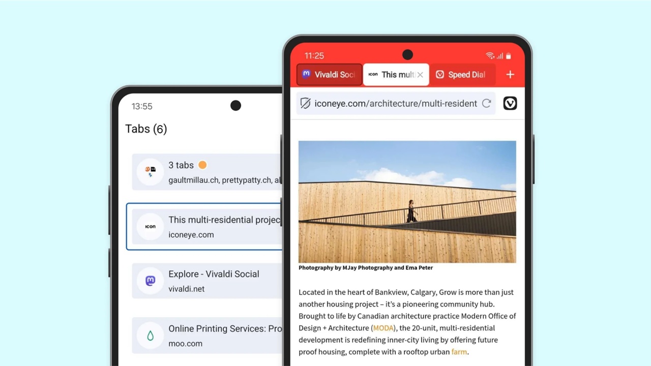 Vivaldi para android