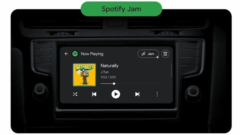 Spotify Jam em funcionamento