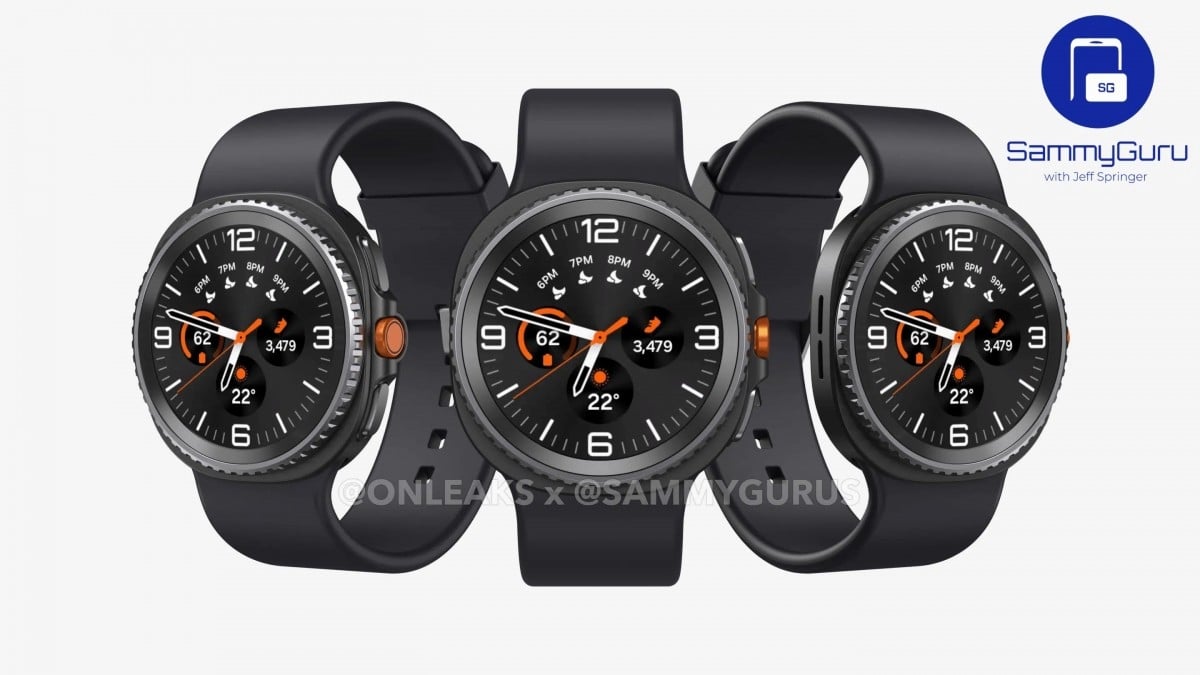 imagens do design do Samsung Galaxy Watch 8
