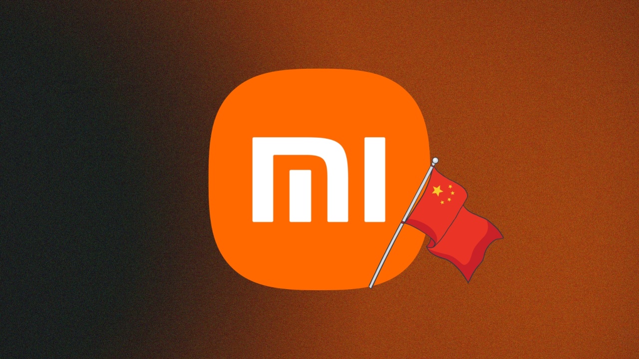 XIaomi com bandeira da China