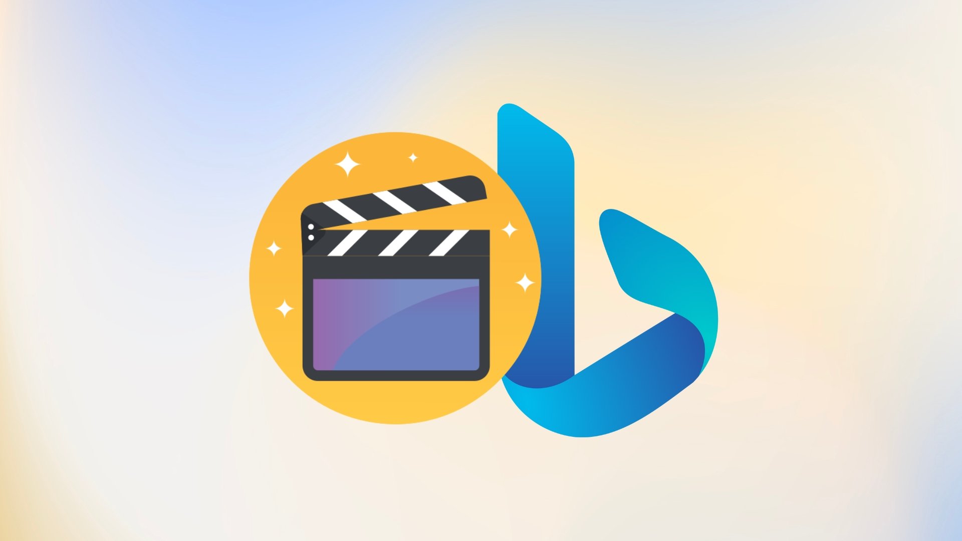 Bing e icone de video
