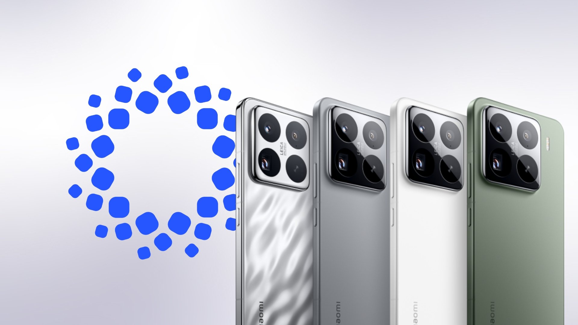Xiaomi 15S Pro com logo da HyperOS