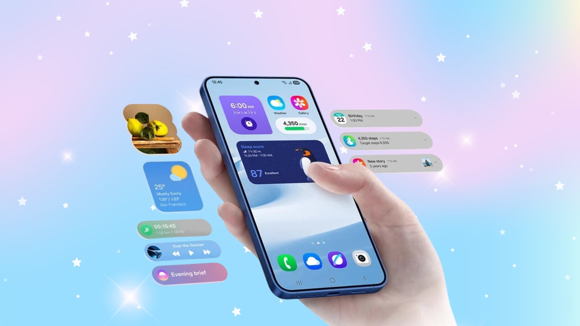 One UI 8 Beta imagem possível do sistema