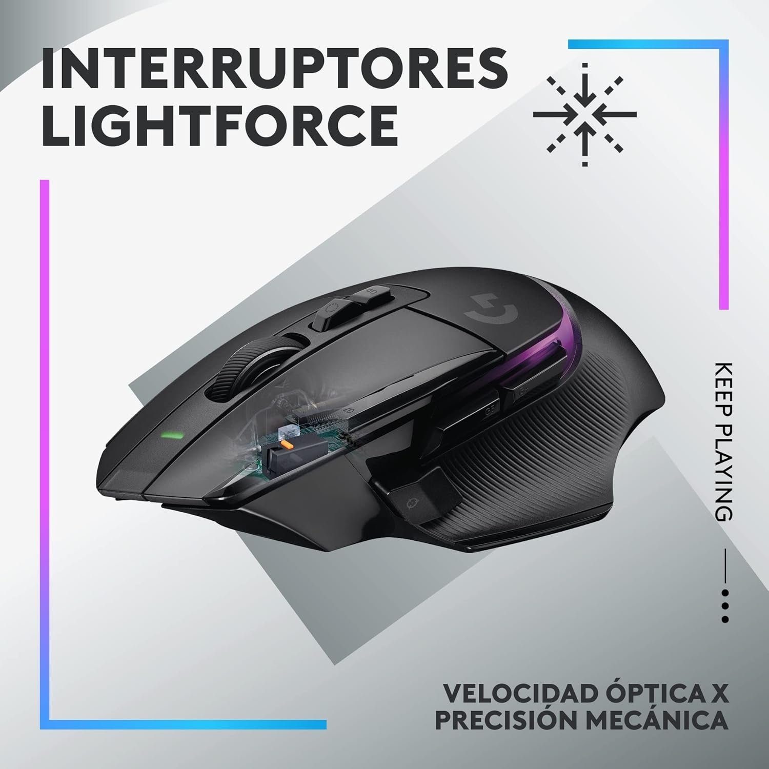 Imagem representativa dos botões do rabo Lightforce