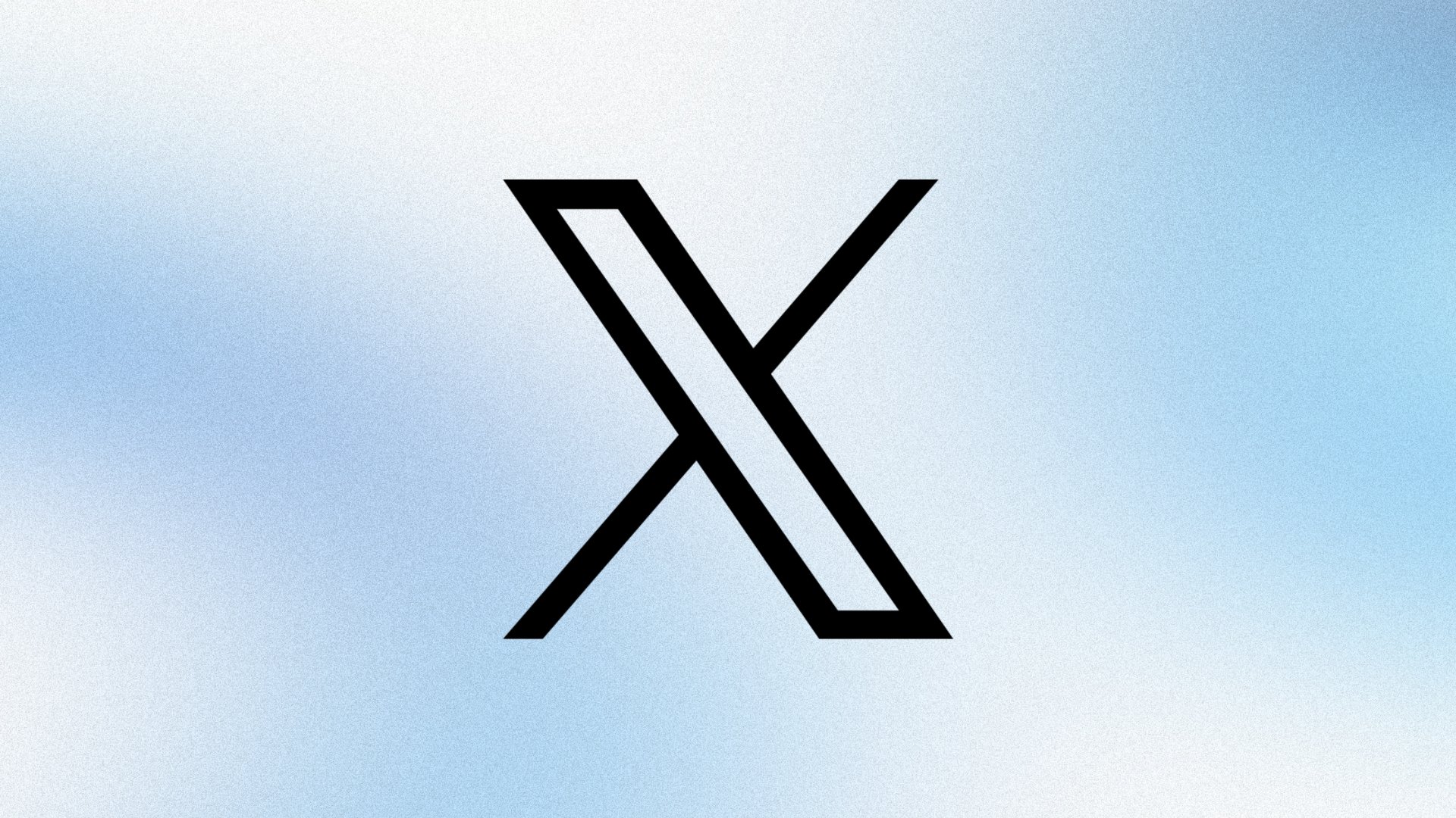 Logo da X, ou do antigo Twitter