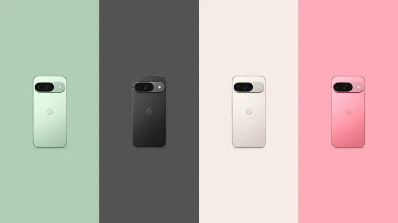 Cores do Google Pixel 9 Pro XL