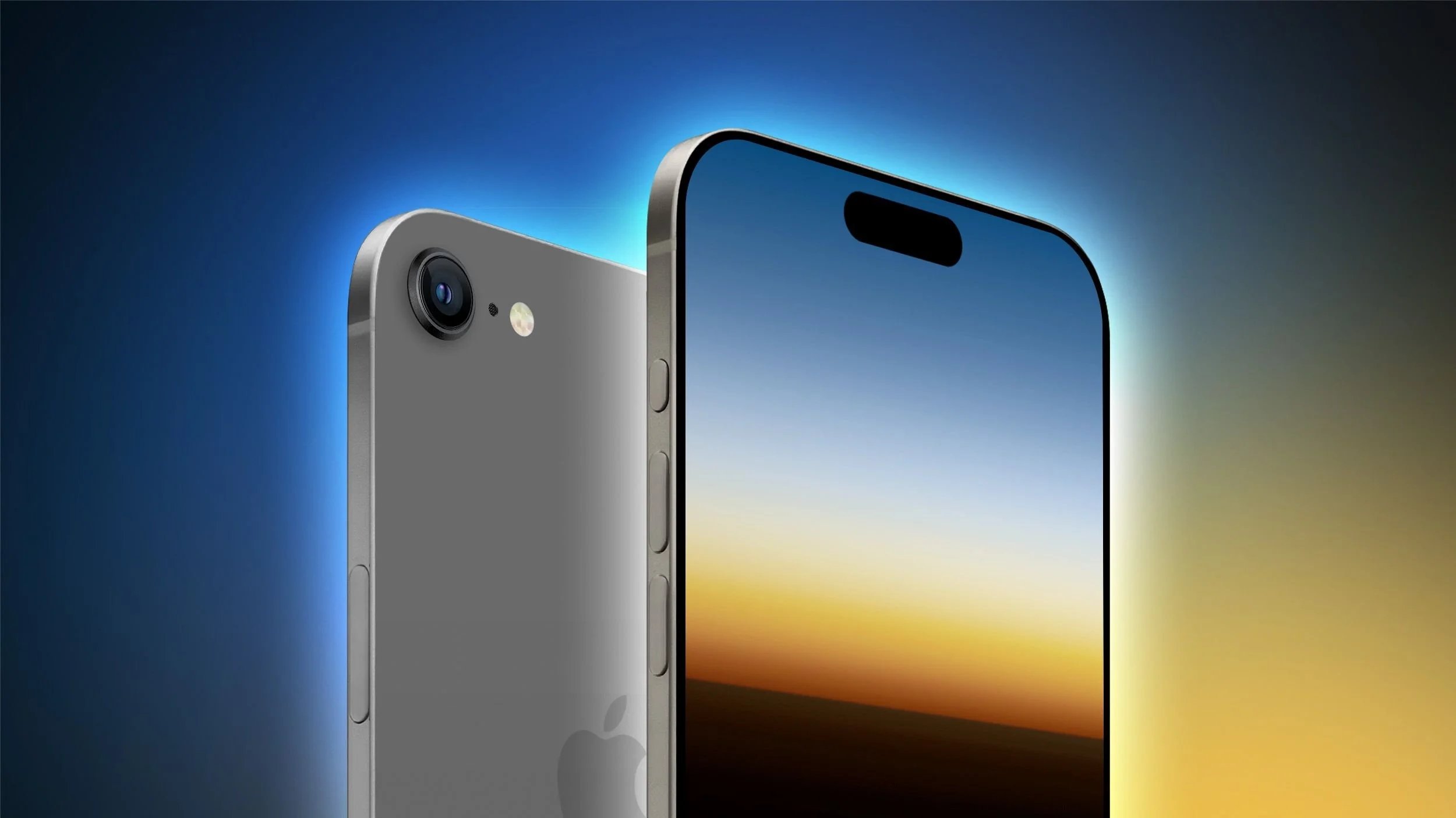 Imagem conceitual do iPhone 17 Air
