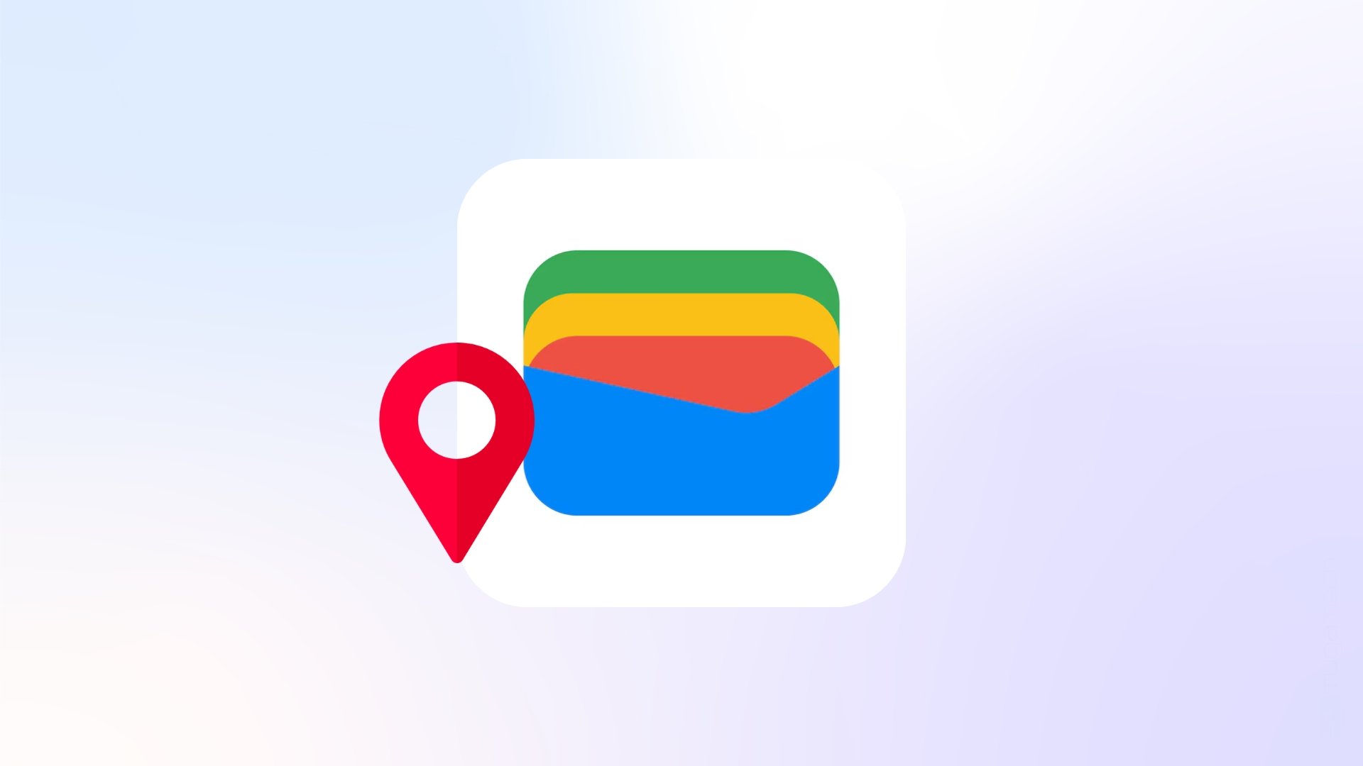 Google Wallet com icone de localização