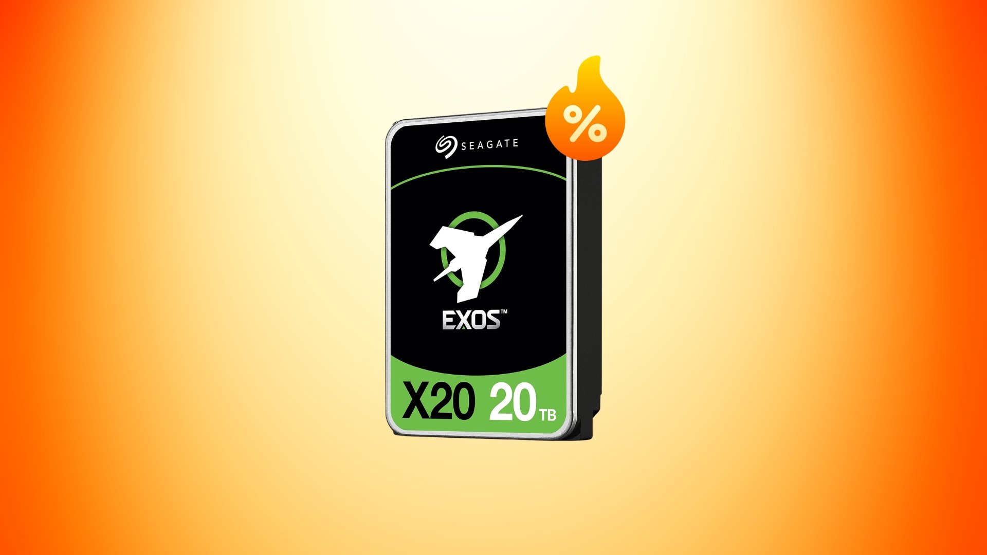Seagate Exos X20 de 20 TB