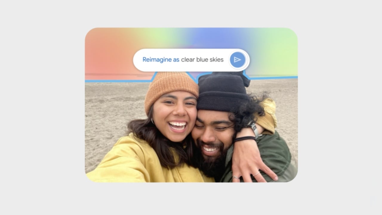 Google Fotos com novo editor de IA