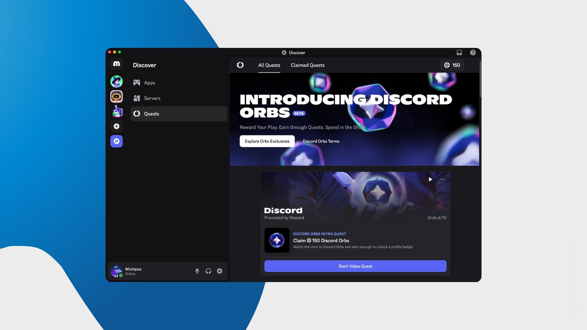 Discord Orbs