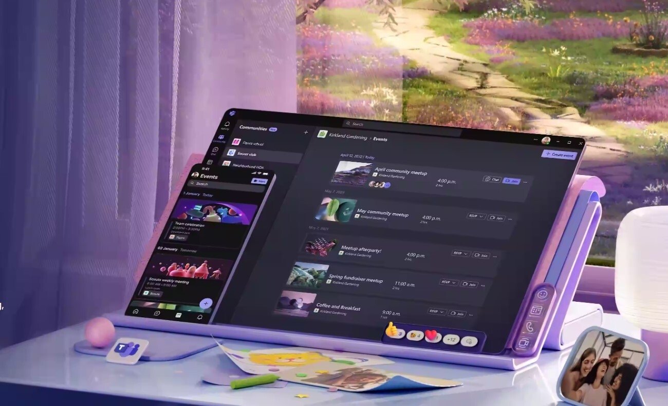 Microsoft Teams em ambiente desktop