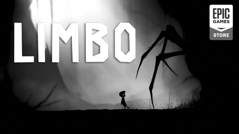 Limbo com logo da Epic Games Store