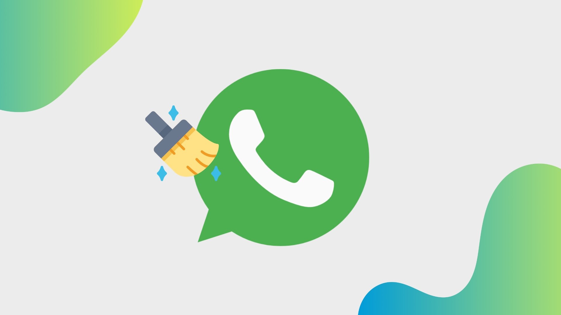 WhatsApp em limpeza