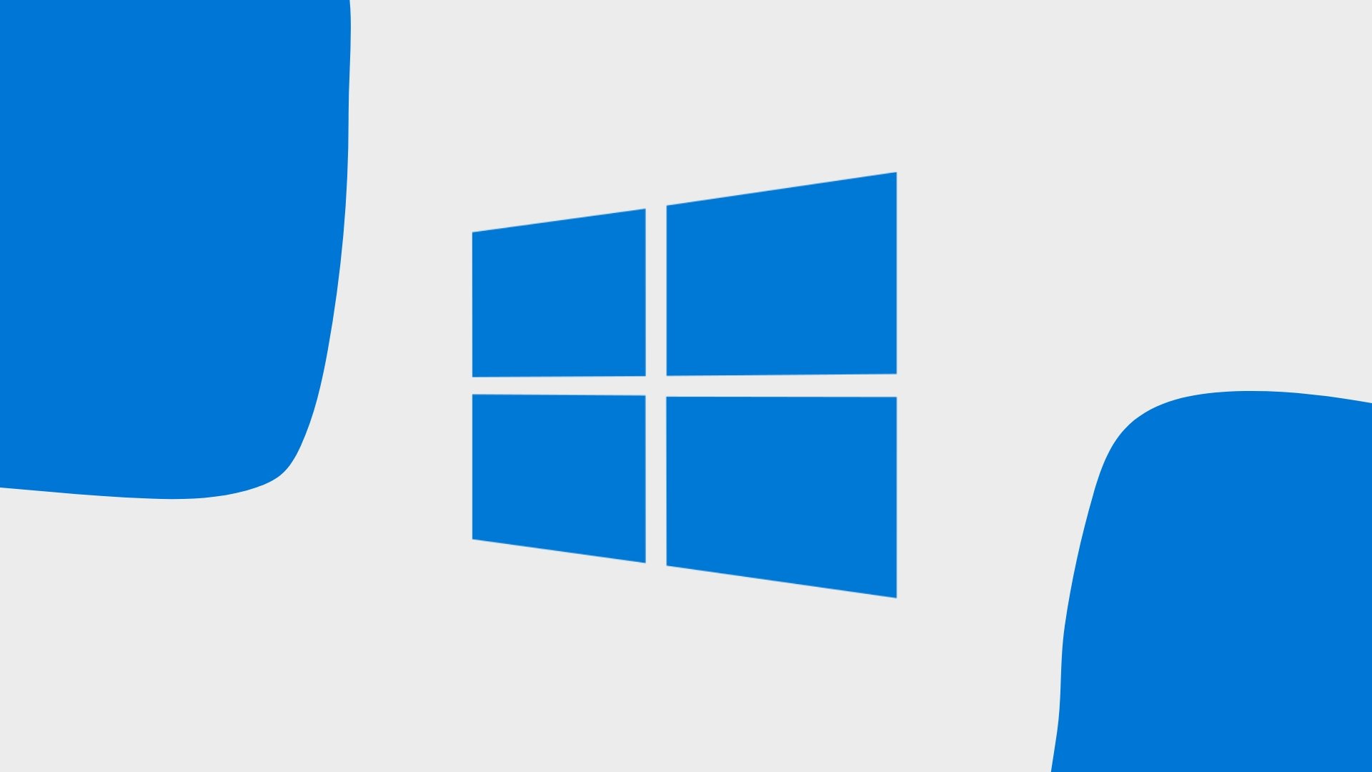 Windows 10 imagem do logo em destaque