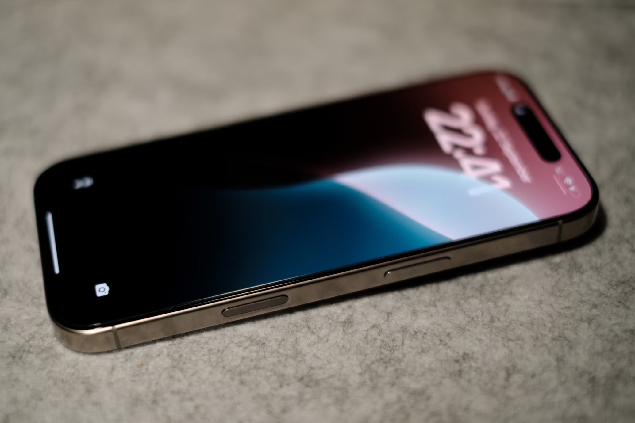 iPhone da Apple a mostrar botões laterais