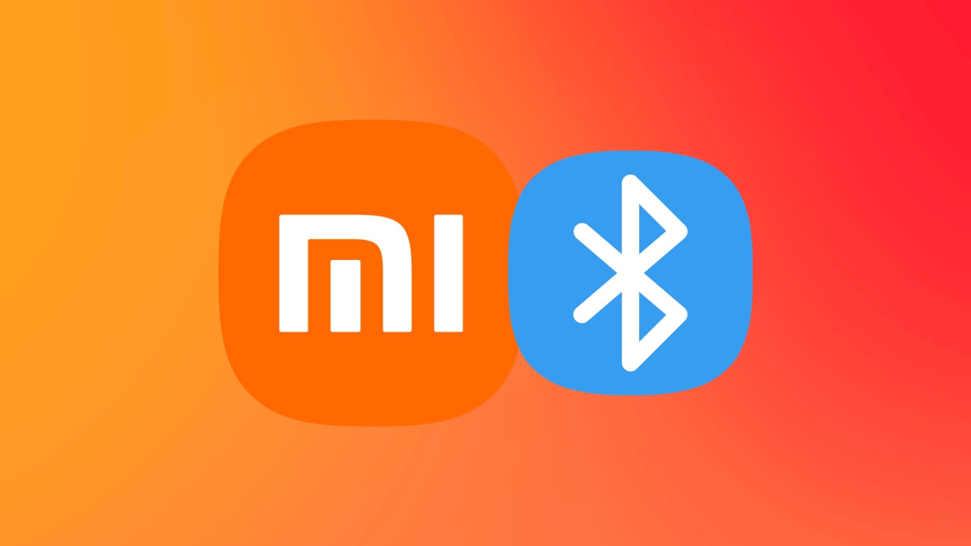 Logo da Xiaomi com bluetooth