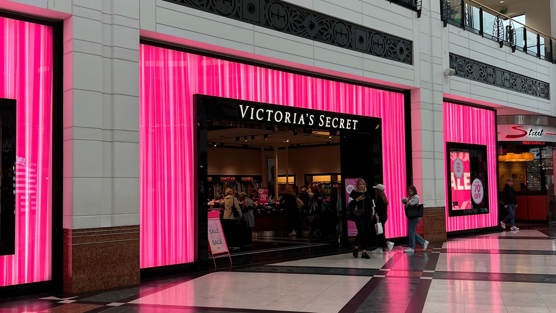 Victoria’s Secret entrada da loja