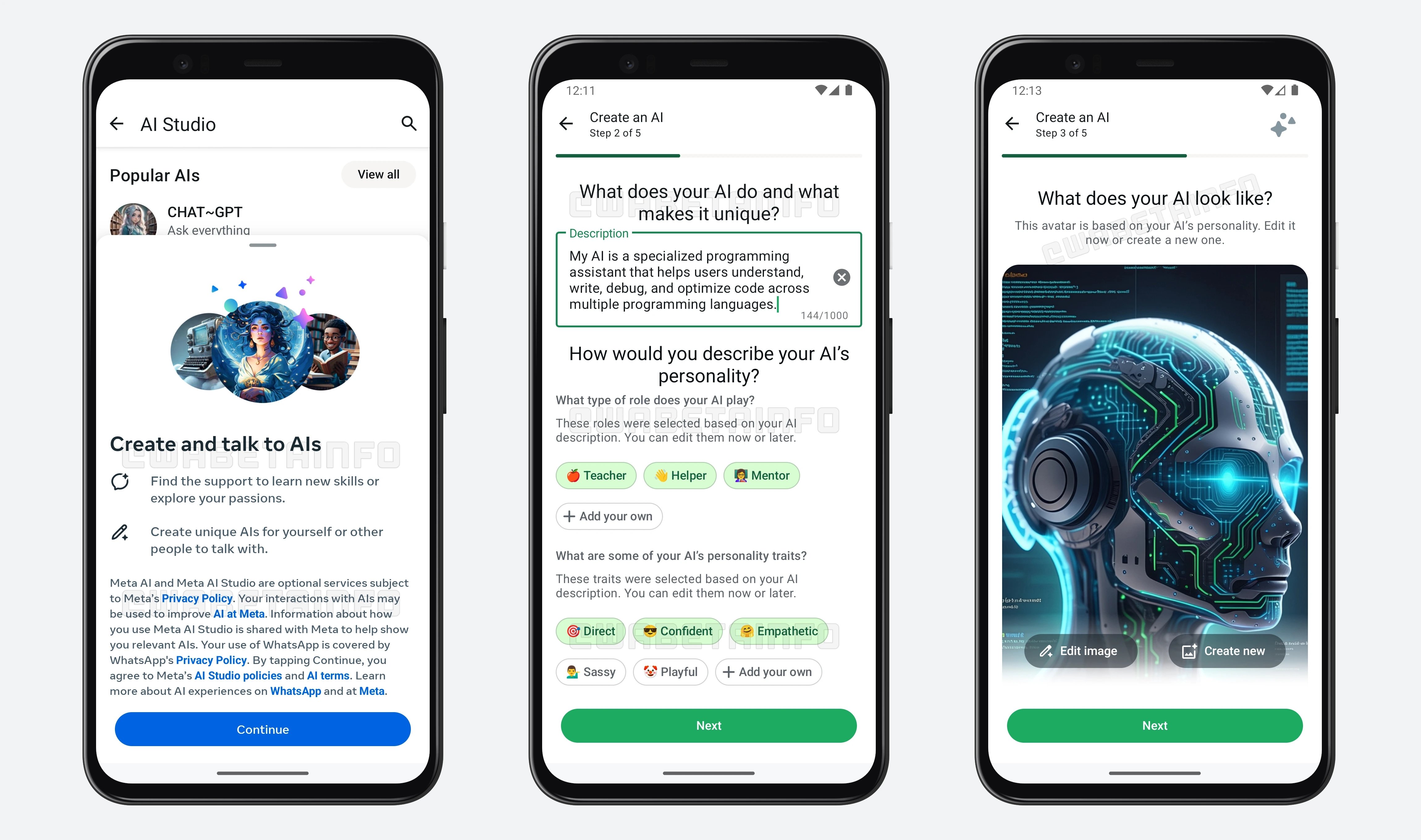 processo de criação de bots no WhatsApp