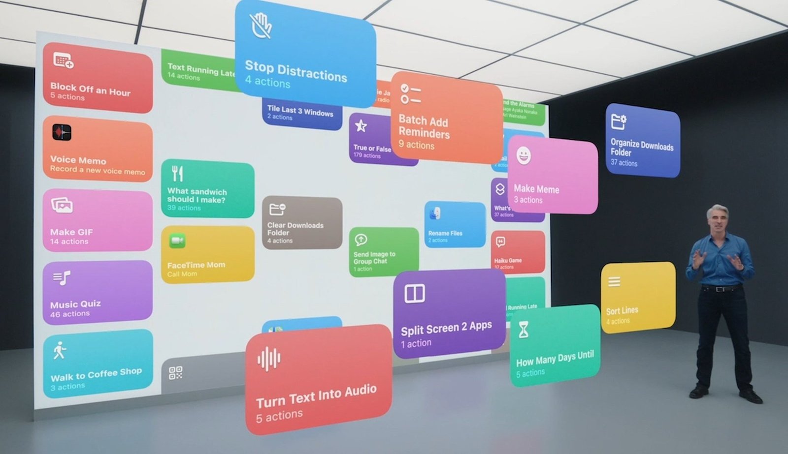 Apple Intelligence com Atalhos rápidos