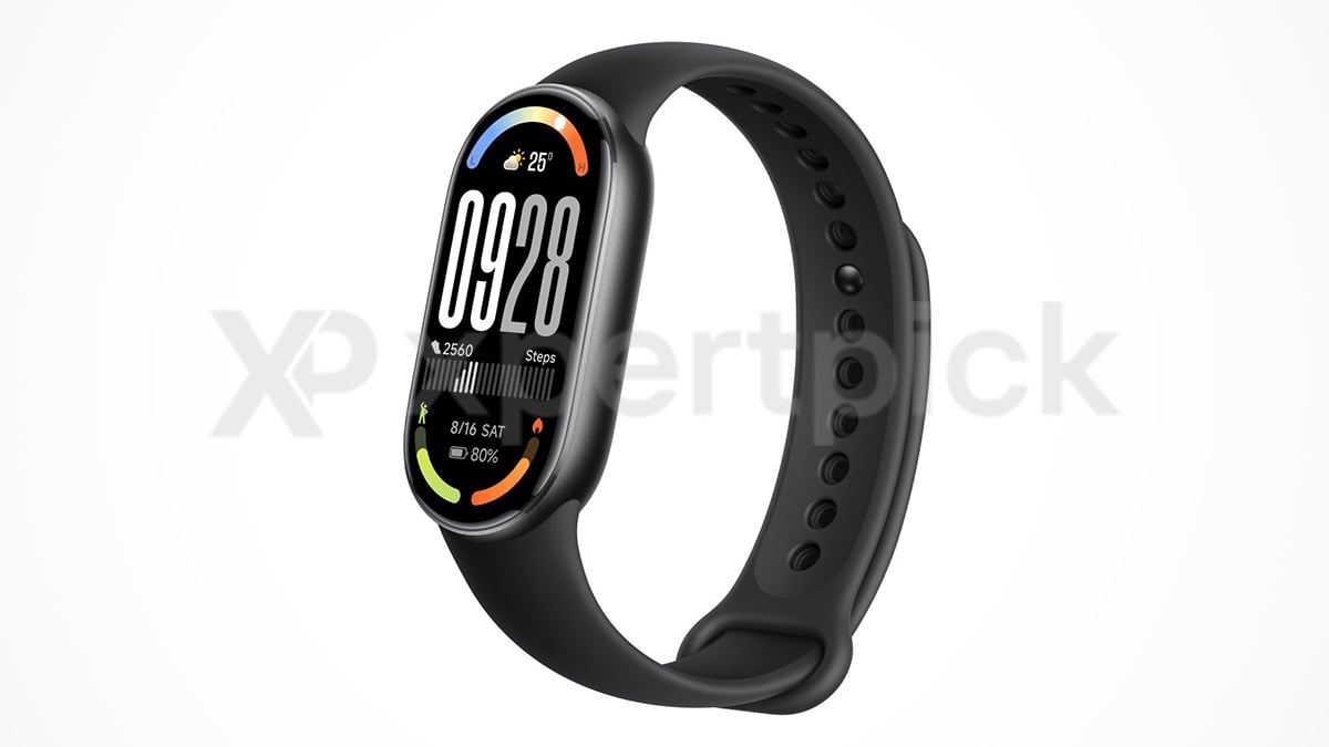 imagem da suposta Xiaomi Smart band 10