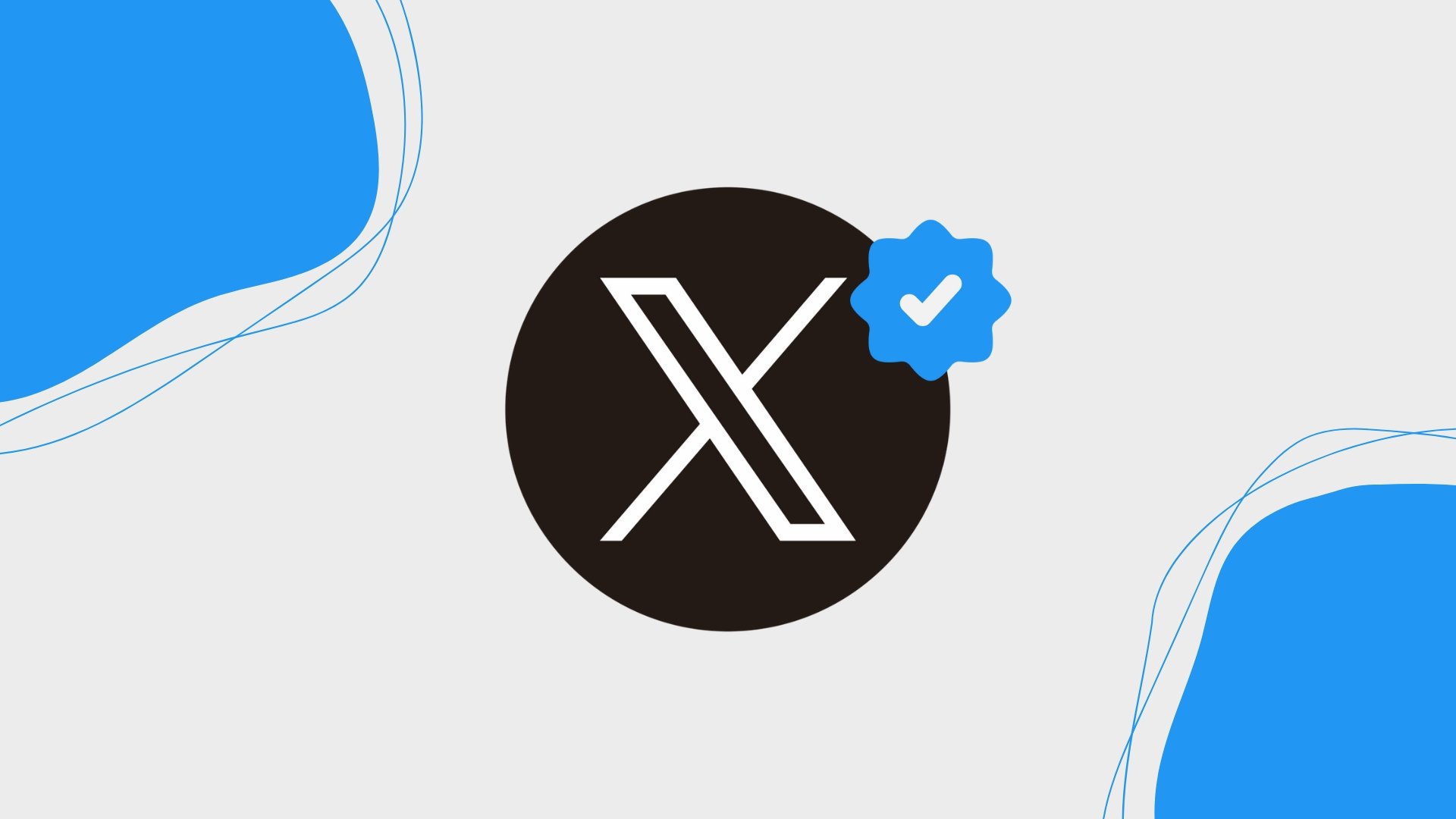 Logo da X verificado