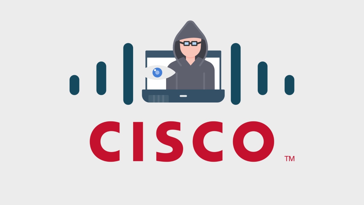 logo da Cisco com hacker