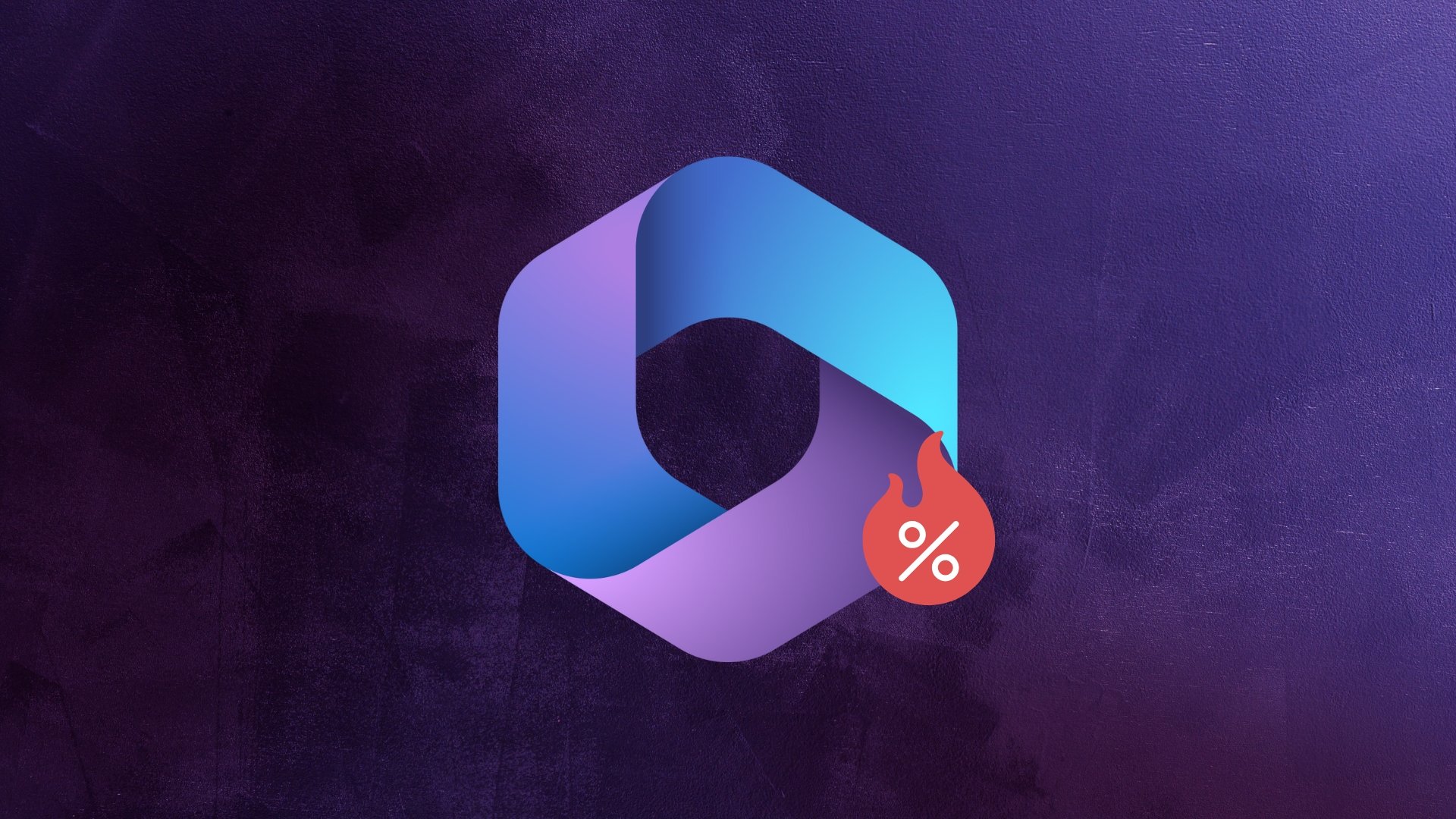 Microsoft 365 logo com desconto