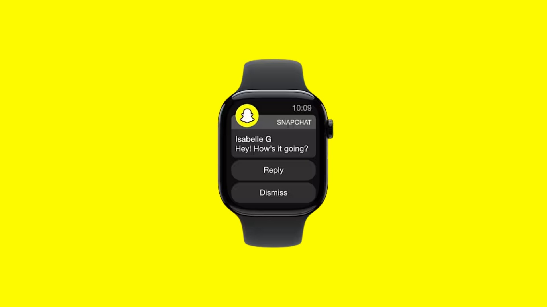 Snapchat no Apple Watch