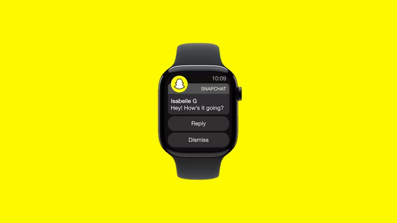 Snapchat no Apple Watch